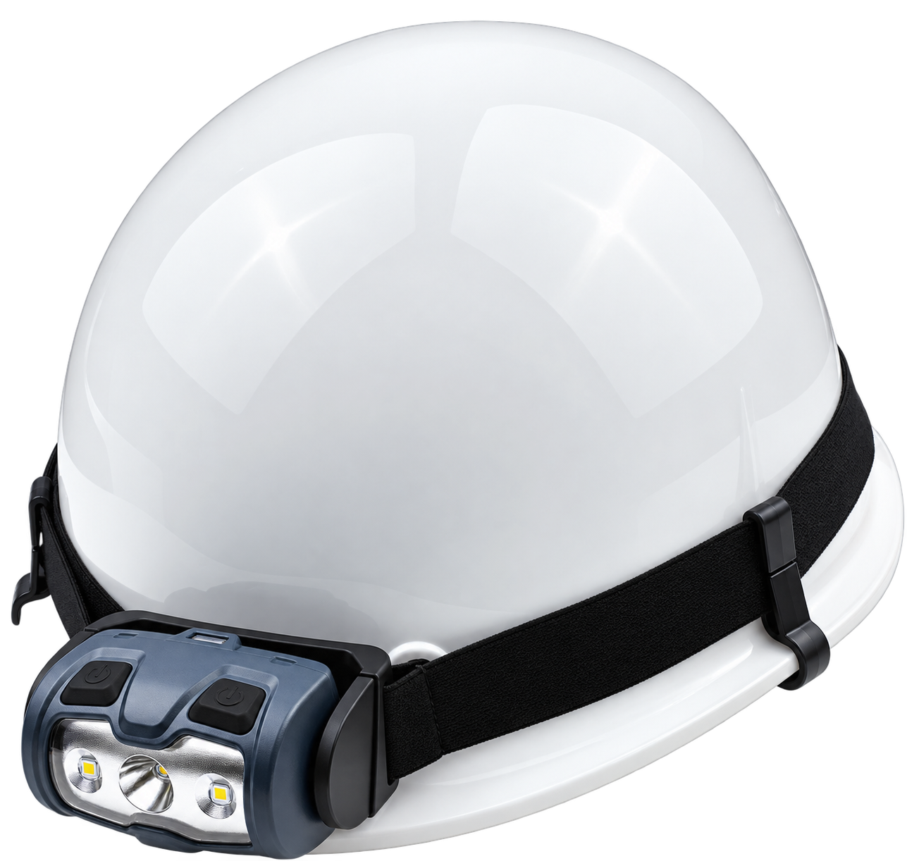 Litenza LI-2 rechargeable LED headlamp with spotlight and floodlight